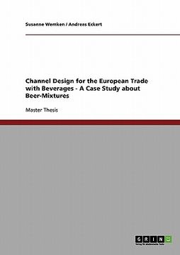 portada channel design for the european trade with beverages - a case study about beer-mixtures