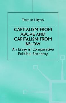 portada capitalism from above and capitalism from below: an essay in comparative political economy (in English)