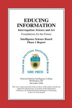 portada Educing Information: Interrogation Science And Art
