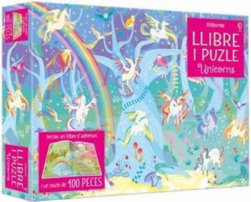 portada Unicorns: Llibre i Puzle