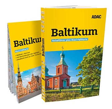 portada Adac Reiseführer Plus Baltikum: Mit Maxi-Faltkarte zum Herausnehmen (en Alemán)