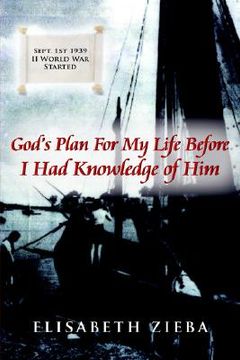 portada god's plan for my life before i had knowledge of him (en Inglés)