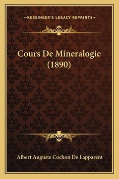 portada Cours De Mineralogie (1890) (en Francés)