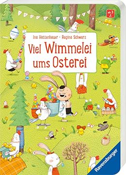 portada Viel Wimmelei ums Osterei: Ein Lustiges Wimmelbuch (en Alemán)