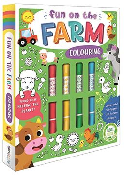 portada Fun on the Farm Colouring (in English)