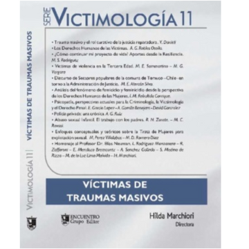 portada victimologia 11. victimas de traumas masivos
