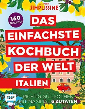 portada Simplissime - das Einfachste Kochbuch der Welt: Italienische Küche (in German)