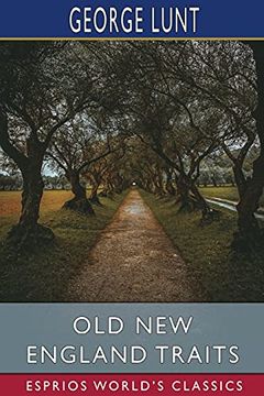 portada Old new England Traits (Esprios Classics) (in English)