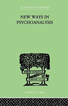 portada New Ways in Psychoanalysis (en Inglés)