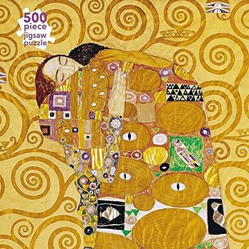 portada Adult Jigsaw Puzzle Gustav Klimt: Fulfilment (500 Pieces): 500-Piece Jigsaw Puzzles (en Inglés)
