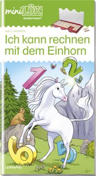 portada Minilük-Übungshefte: Minilük: Vorschule/1. Klasse - Mathematik: Ich Kann Rechnen mit dem Einhorn (Minilük-Übungshefte: Vorschule) (en Alemán)