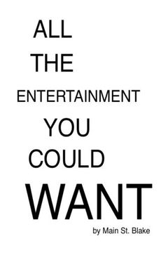 portada All The Entertainment You Could Want