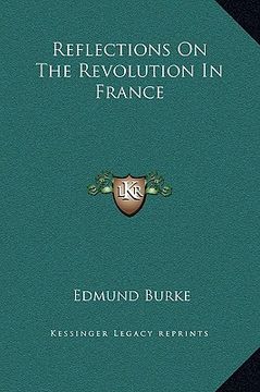 portada reflections on the revolution in france (en Inglés)
