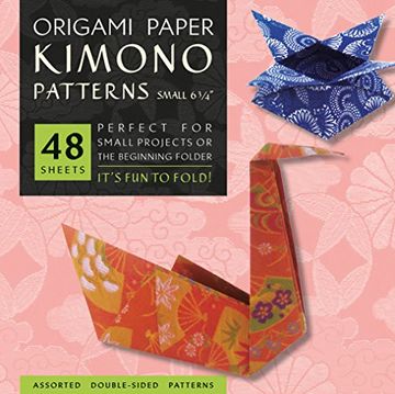 portada Origami Paper Kimono Patterns Small (en Inglés)