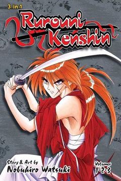 portada Rurouni Kenshin (3-in-1 Edition), Vol. 1: Includes Vols. 1, 2 & 3 (en Inglés)