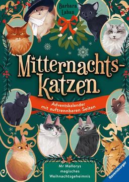 portada Mitternachtskatzen: Mr Mallorys Magisches Weihnachtsgeheimnis. (en Alemán)