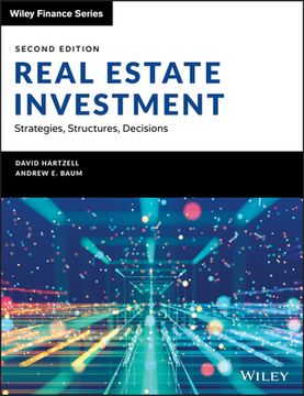 portada Real Estate Investment and Finance: Strategies, Structures, key Decisions (Wiley Finance) 
