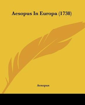 portada Aesopus In Europa (1738)