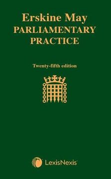 portada Erskine May: Parliamentary Practice (en Inglés)