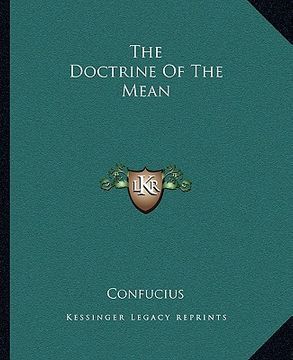 the doctrine of the mean (en Inglés)