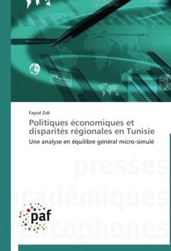 portada Politiques Economiques Et Disparites Regionales En Tunisie
