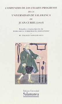 portada Compendio de los felizes progresos de la Universidad de Salamanca de Juan Curiel (1717)