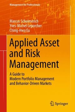 portada Applied Asset and Risk Management: A Guide to Modern Portfolio Management and Behavior-Driven Markets (Management for Professionals)