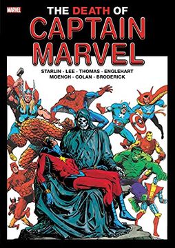 portada The Death of Captain Marvel Gallery Edition (en Inglés)