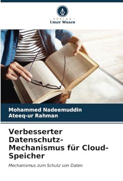 portada Verbesserter Datenschutz-Mechanismus für Cloud-Speicher (en Alemán)