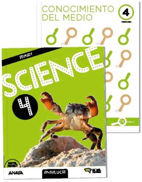 portada Science 4. Pupil's Book + de Cerca (in English)