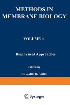 portada Biophysical Approaches (en Inglés)