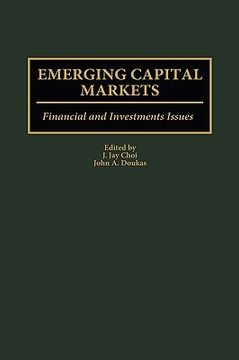 portada emerging capital markets: financial and investment issues (en Inglés)