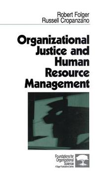 portada organizational justice and human resource management