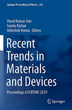 portada Recent Trends in Materials and Devices: Proceedings of Icrtmd 2019 (Springer Proceedings in Physics)