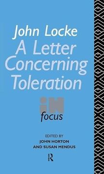 portada John Locke's Letter on Toleration in Focus (en Inglés)
