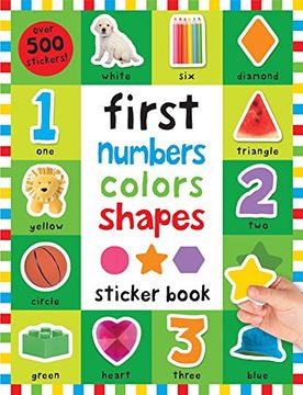 portada First 100 Stickers: First Numbers, Colors, Shapes (in English)