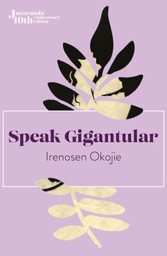 portada Speak Gigantular (in English)