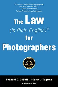 portada The law (in Plain English) for Photographers (in English)