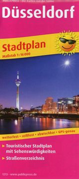 portada Düsseldorf: Touristischer Stadtplan mit Sehenswürdigkeiten und Straßenverzeichnis. 1: 16000 (Stadtplan: Sp) (in German)