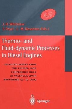 portada thermo-and fluid-dynamic processes in diesel engines: selected papers from the thiesel 2000 conference held in valencia, spain, september 13-15, 2000 (en Inglés)