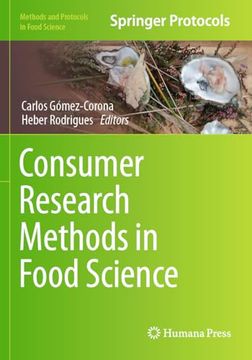 portada Consumer Research Methods in Food Science (Methods and Protocols in Food Science)