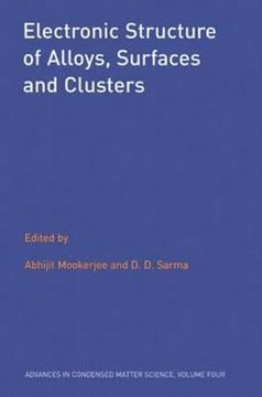 portada electronic structure of alloys, surfaces and clusters (en Inglés)
