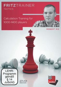 portada Calculation Training for 1000-1400 Players, Dvd-Rom (en Inglés)