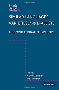 portada Similar Languages, Varieties, and Dialects: A Computational Perspective (en Inglés)