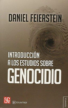 portada Introduccion a los Estudios Sobre Genocidio (in Spanish)