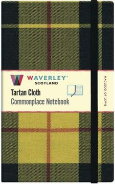 portada Waverley Nots: Macleod of Lewis Tartan Cloth Commonplace Large Not (in English)