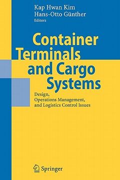 portada container terminals and cargo systems: design, operations management, and logistics control issues (en Inglés)