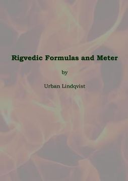 portada Rigvedic Formulas and Meter (en Inglés)