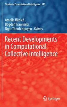 portada Recent Developments in Computational Collective Intelligence