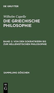 portada Von den Sokratikern bis zur Hellenistischen Philosophie (en Alemán)